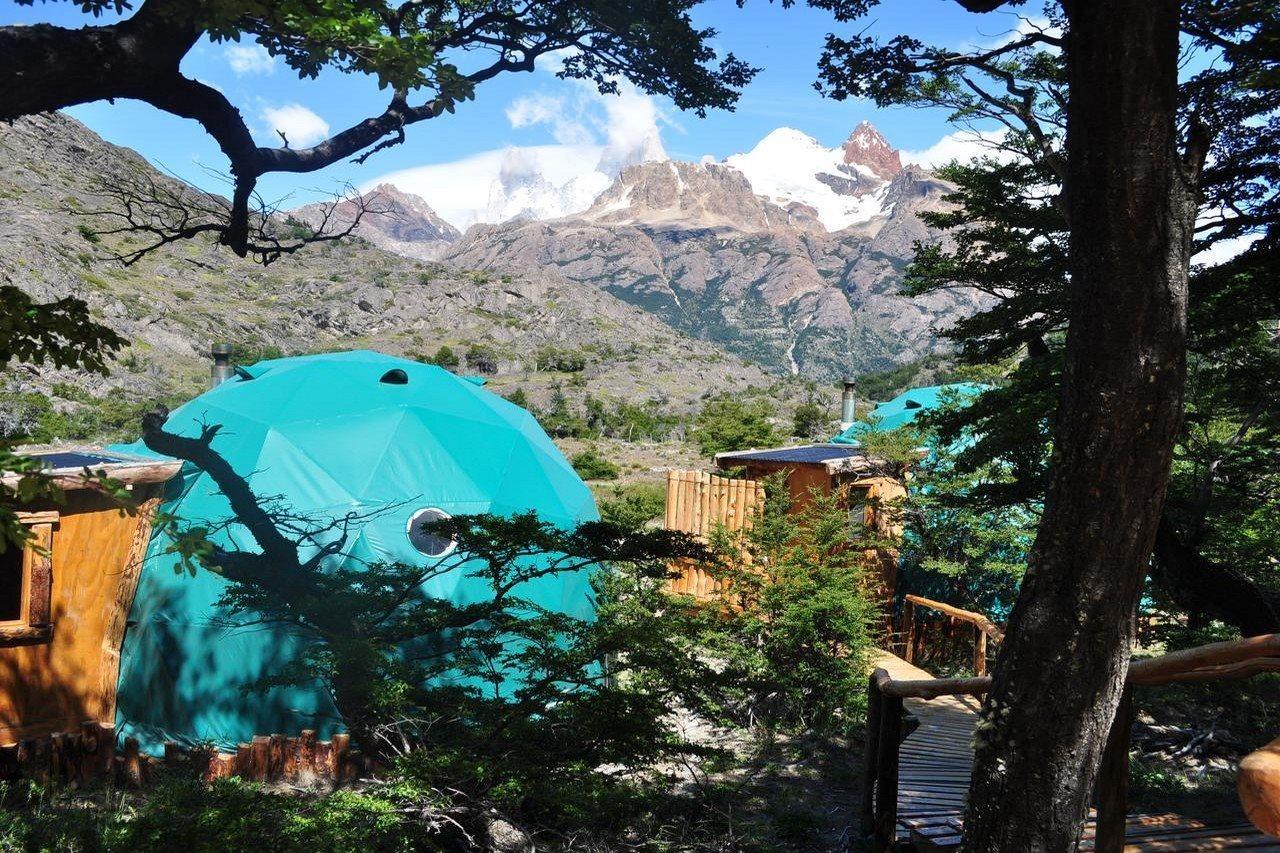 Hotel Patagonia Eco Domes El Chaltén Exterior foto