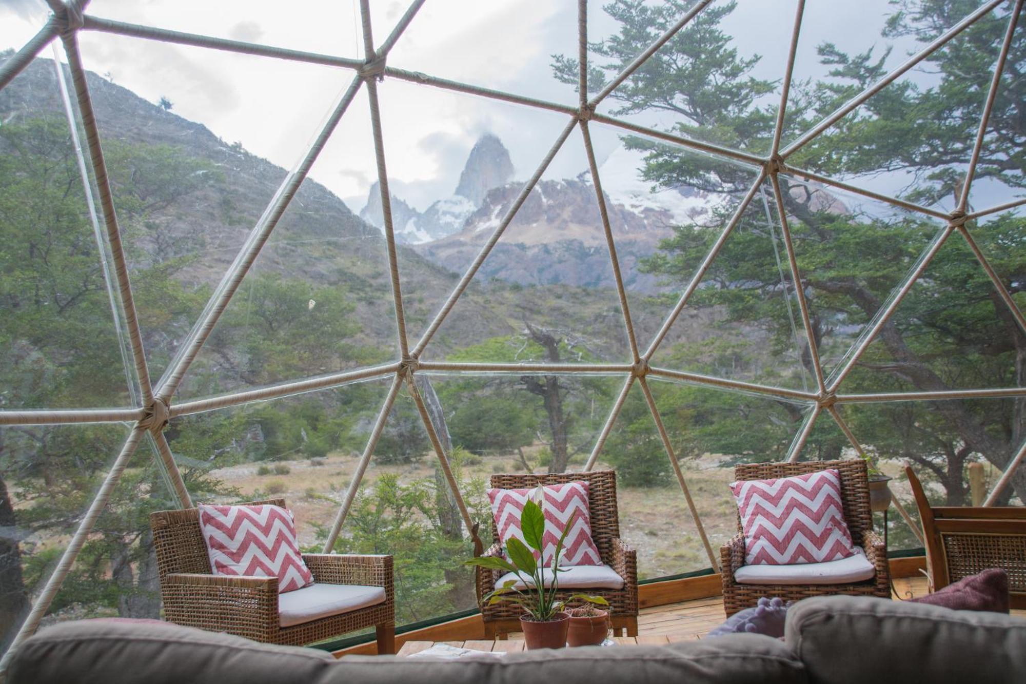 Hotel Patagonia Eco Domes El Chaltén Exterior foto