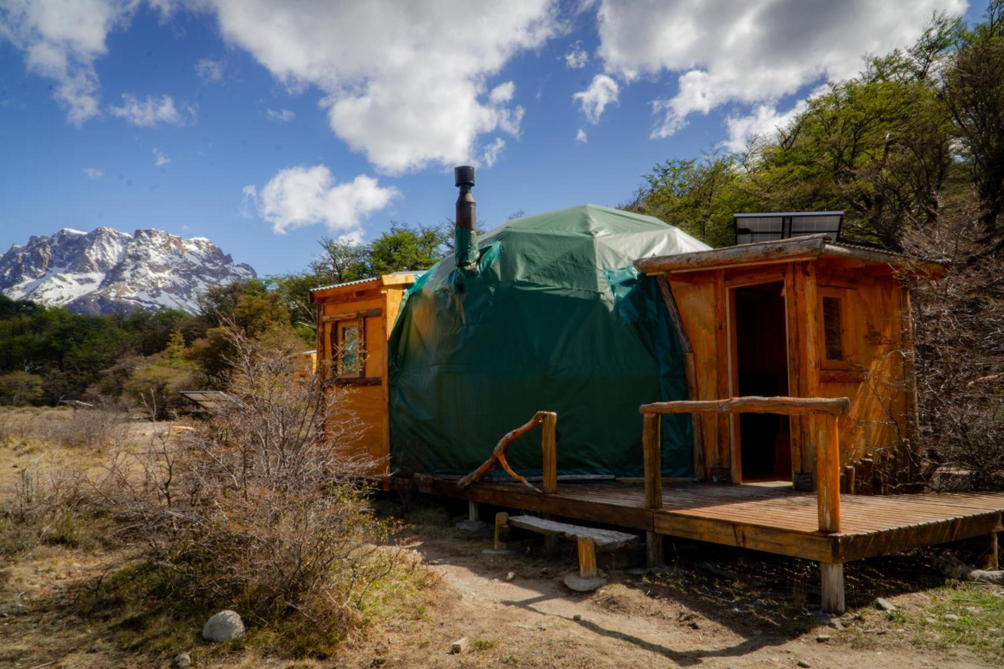 Hotel Patagonia Eco Domes El Chaltén Exterior foto