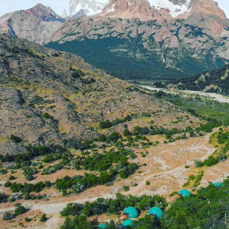 Hotel Patagonia Eco Domes El Chaltén Exterior foto